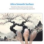 Large Japanese Mouse Pad with Non-Slip Base