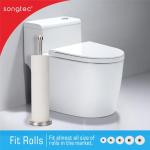 Floor Standing Toilet Paper Holder with Reserve