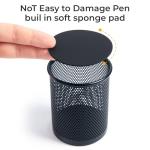 Black Mesh Pen and Pencil Holder for Desk