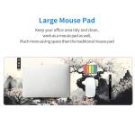 Large Japanese Mouse Pad with Non-Slip Base