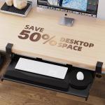 TEXENDO Adjustable Keyboard Tray with Wrist Rest