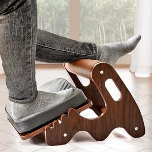 Adjustable Ergonomic Rocking Footrest for Home Office