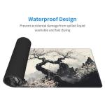 Large Japanese Mouse Pad with Non-Slip Base