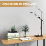 Woputne Dual Head LED Desk Lamp with USB