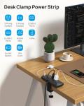 Trond 20W USB-C Desk Clamp Power Strip