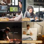 Woputne Dual Head LED Desk Lamp with USB