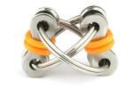 Tom's Fidgets Flippy Chain Fidget Toy - Orange