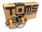 Tom's Fidgets Flippy Chain Fidget Toy - Orange