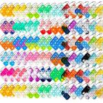 Mini Pop Keychain Fidget Toy Set - 300 Pcs