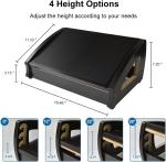 Ergonomic Under Desk Footrest with Adjustable Heights