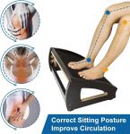Ergonomic Under Desk Footrest with Adjustable Heights