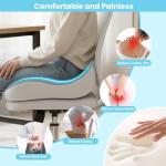 Memory Foam Seat Cushion for Office Chairs