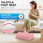 Cozy Ergonomic Footrest for Home Office Comfort