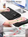 Ergonomic Keyboard Stand & Mouse Pad Set