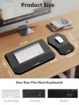 Ergonomic Keyboard Stand & Mouse Pad Set