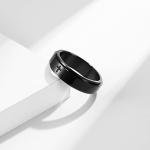 Minimalist Christian Prayer Spinner Ring for Stress Relief