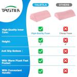 Cozy Ergonomic Footrest for Home Office Comfort