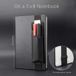 Detachable Adjustable Pen Holder for Notebooks and Planners