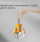 4-Pack Claw Grabber Fidget Keychain Stress Relief
