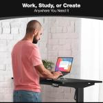Electric Standing Desk with Memory Presets – Black