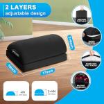 TALSTILA Adjustable Memory Foam Foot Rest