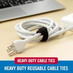 VELCRO Cable Ties for Smart Wire Management, 25ct