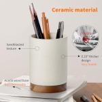 Ceramic Pen Holder for Desk Organization