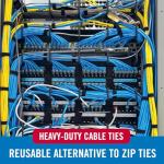 VELCRO Cable Ties for Smart Wire Management, 25ct