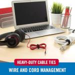 VELCRO Cable Ties for Smart Wire Management, 25ct