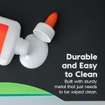 IRIS USA Stackable Metal Letter Tray Organizer 4-Pack