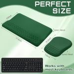 Ergonomic Keyboard Stand with Wrist Rest and Mouse Pad