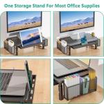 WALI Adjustable Monitor Stand with Drawer & Holder