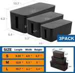 Cable Management Boxes – Hide Wires and Cords