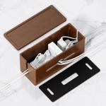 HomeBliss Extra Large Wooden Cable Management Box