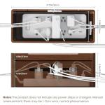 HomeBliss Extra Large Wooden Cable Management Box
