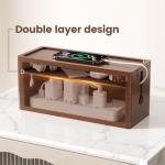 HomeBliss Extra Large Wooden Cable Management Box