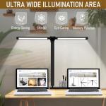 Dimmable LED Desk Lamp with USB Charger