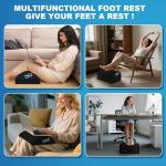Adjustable Foot Rest for Home Office Comfort