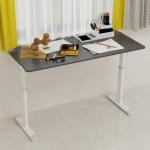 Manual Adjustable Crank Standing Desk for Home Office