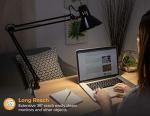 Bostitch LED Swing Arm Desk Lamp with Clamp