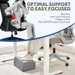 Adjustable Ergonomic Foot Rest for Desk Comfort
