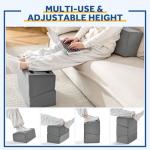 Adjustable Ergonomic Foot Rest for Desk Comfort