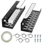 Under Desk Cable Management Tray Set - 2 Pcs