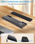 Wrist Rest Keyboard Stand for Comfortable Typing