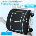 Ergonomic Memory Foam Seat Cushion & Lumbar Support