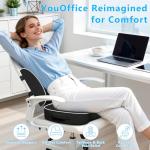 Ergonomic Memory Foam Seat Cushion & Lumbar Support
