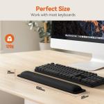 TECKNET Ergonomic Memory Foam Wrist Rest Pad