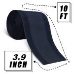 Black Floor Cord Cover for Desk Cable Management