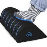 Ergonomic Under Desk Foot Rest Pillow - Black