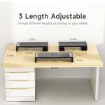 OImaster Adjustable Monitor Stand with Storage Drawer